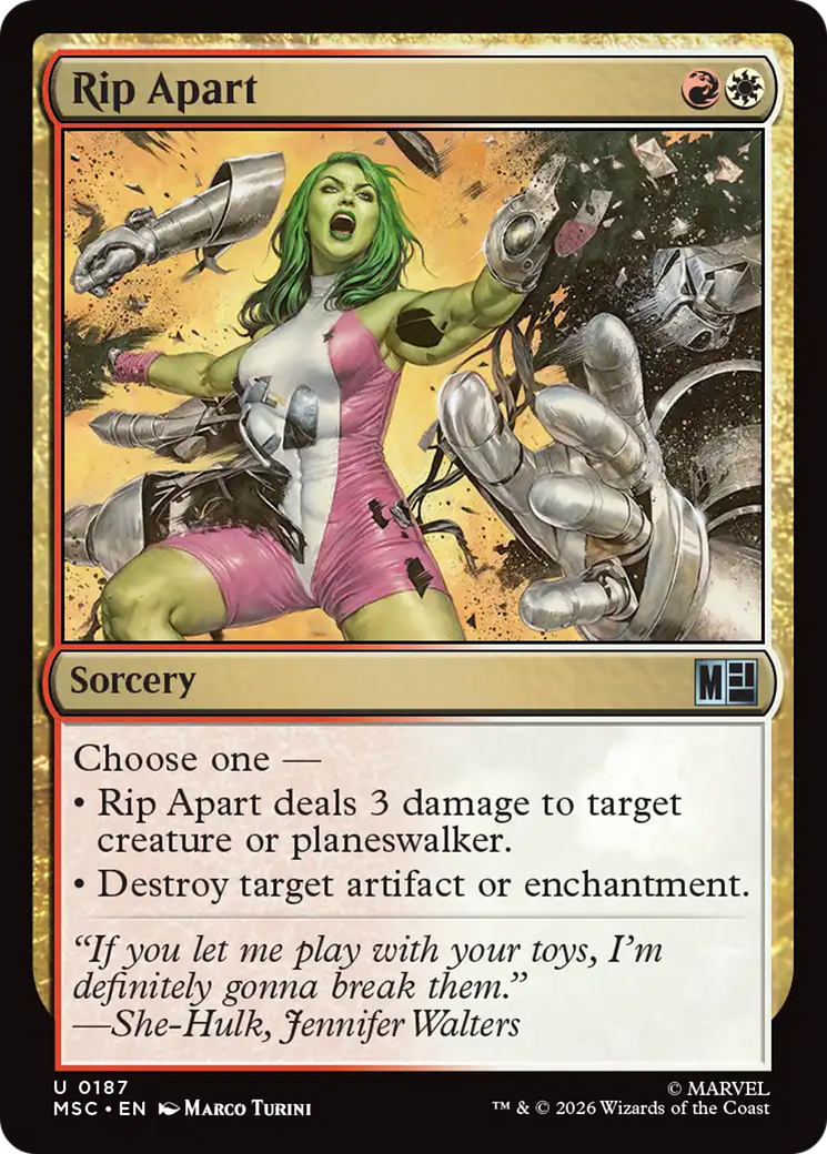 Rip Apart [Marvel Super Heroes Commander] | Lots Moore NSW