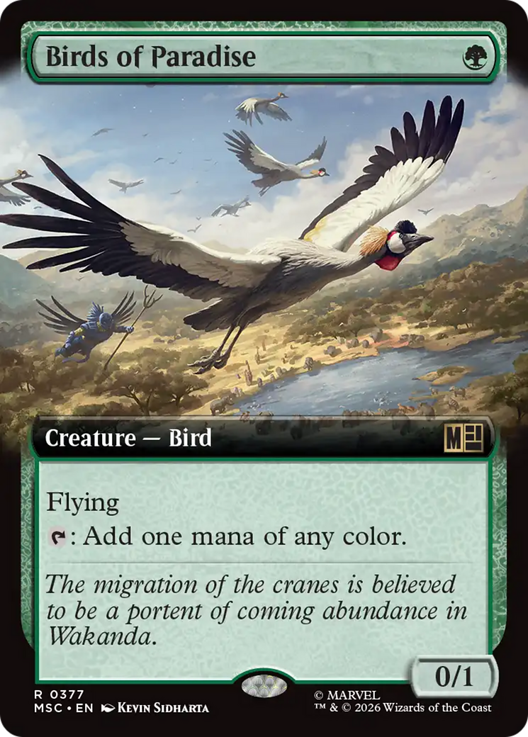 Birds of Paradise (Extended Art) [Marvel Super Heroes Commander] | Lots Moore NSW