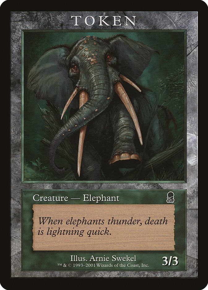 Elephant Token [Magic Player Rewards 2002] | Lots Moore NSW