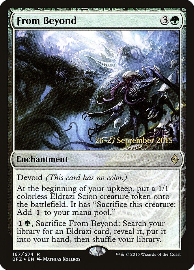 From Beyond [Battle for Zendikar Prerelease Promos] | Lots Moore NSW