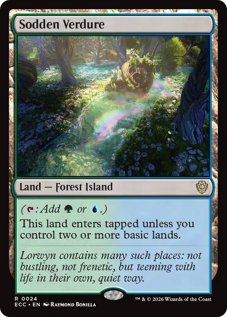 Sodden Verdure [Lorwyn Eclipsed Commander] | Lots Moore NSW