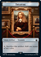 Human (0005) // Treasure (0028) Double-Sided Token [Doctor Who Tokens] | Lots Moore NSW