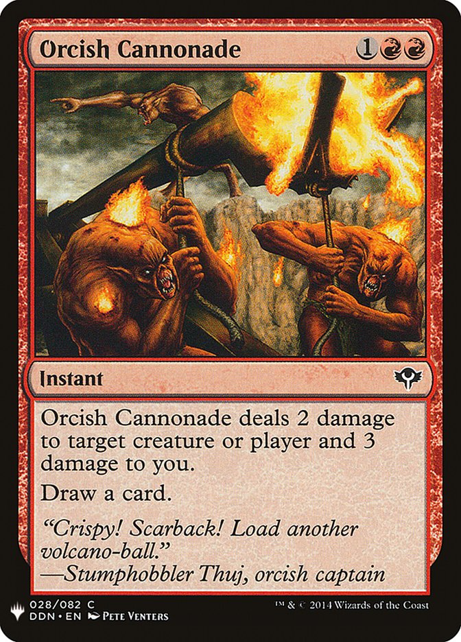 Orcish Cannonade [Mystery Booster] | Lots Moore NSW