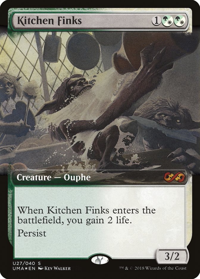 Kitchen Finks (Topper) [Ultimate Masters Box Topper] | Lots Moore NSW