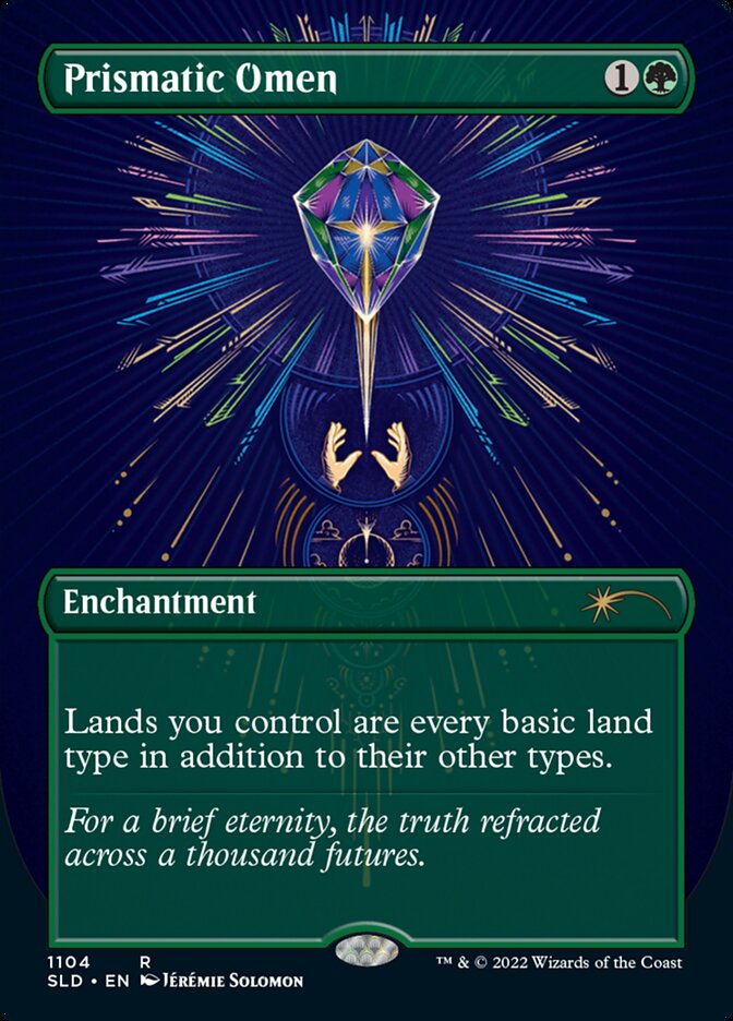 Prismatic Omen (Borderless) [Secret Lair Drop Series] | Lots Moore NSW