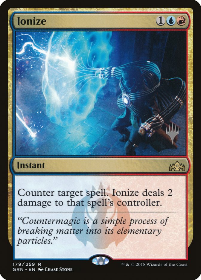 Ionize (Promo Pack) [Guilds of Ravnica Promos] | Lots Moore NSW