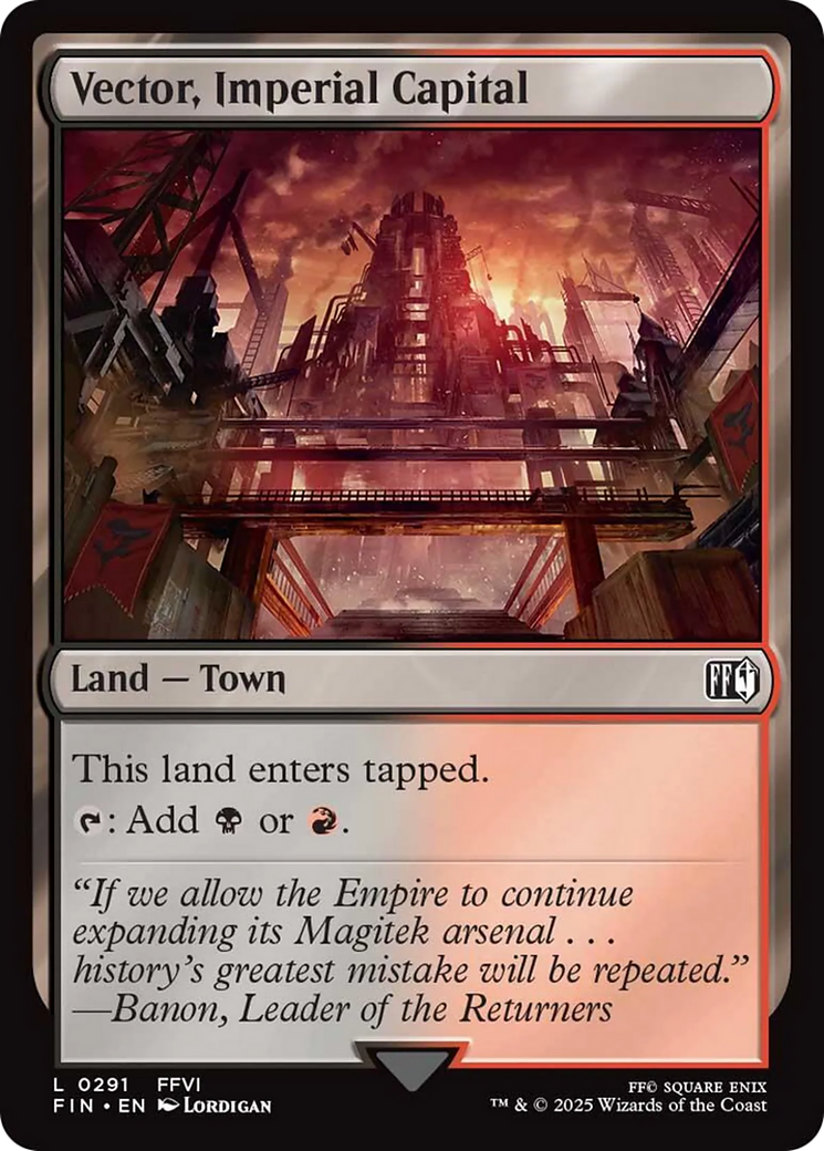 Vector, Imperial Capital [FINAL FANTASY] | Lots Moore NSW