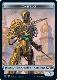 Construct // Soldier Double-Sided Token [Core Set 2021 Tokens] | Lots Moore NSW