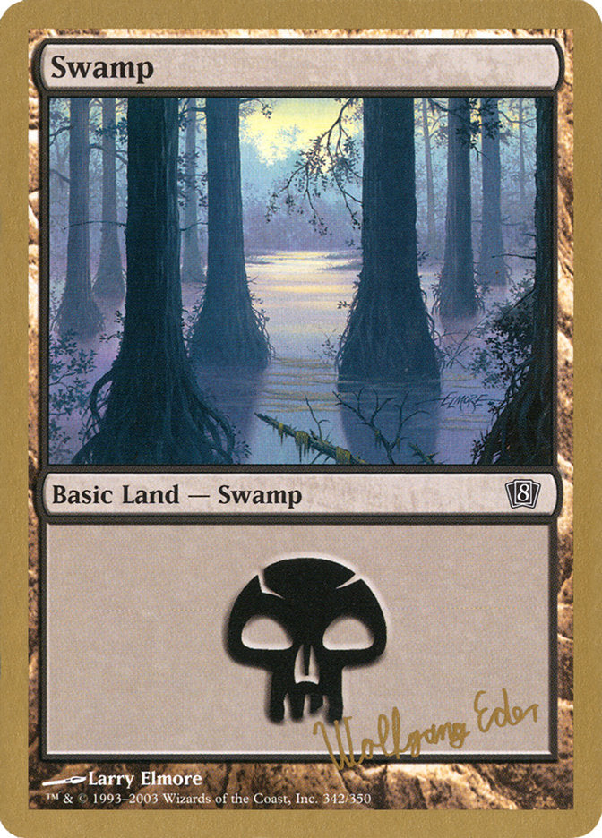 Swamp (344) (we342) [World Championship Decks 2003] | Lots Moore NSW