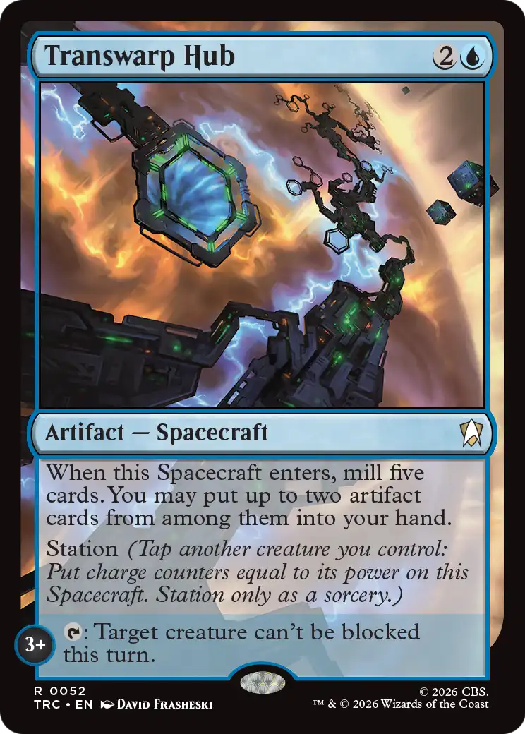 Transwarp Hub (Surge Foil) [Star Trek Commander] | Lots Moore NSW