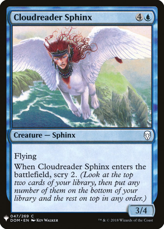 Cloudreader Sphinx [Mystery Booster] | Lots Moore NSW