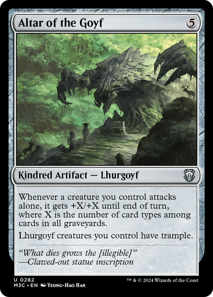 Altar of the Goyf [Modern Horizons 3 Commander] | Lots Moore NSW