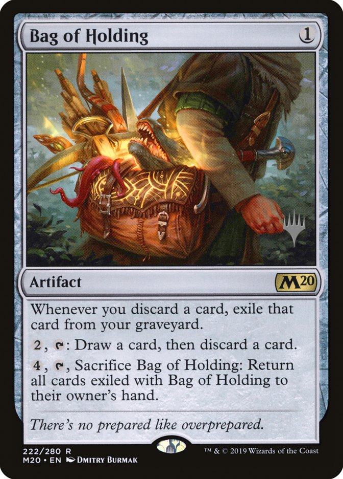 Bag of Holding (Promo Pack) [Core Set 2020 Promos] | Lots Moore NSW
