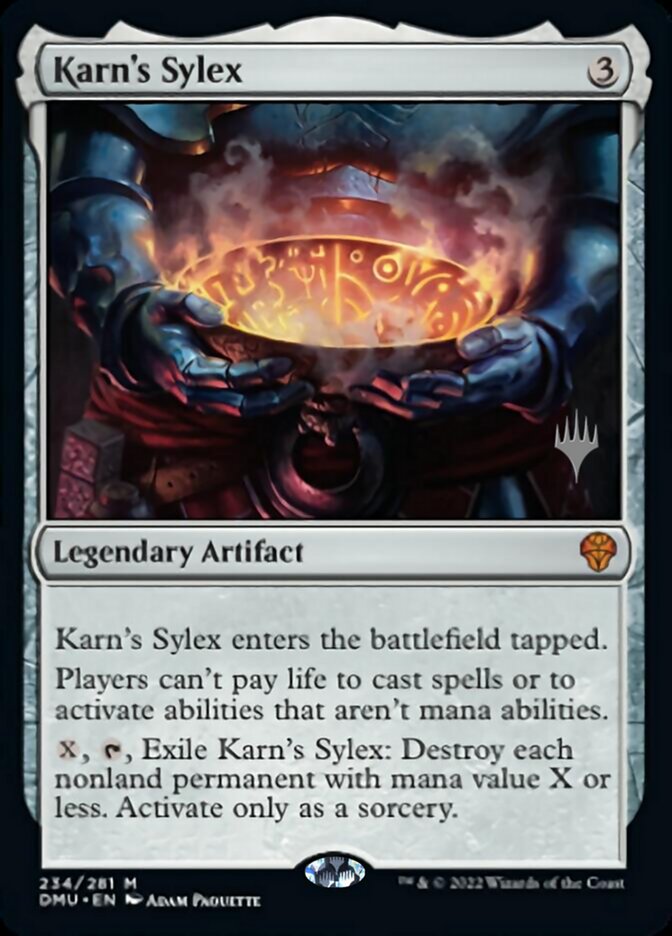 Karn's Sylex (Promo Pack) [Dominaria United Promos] | Lots Moore NSW