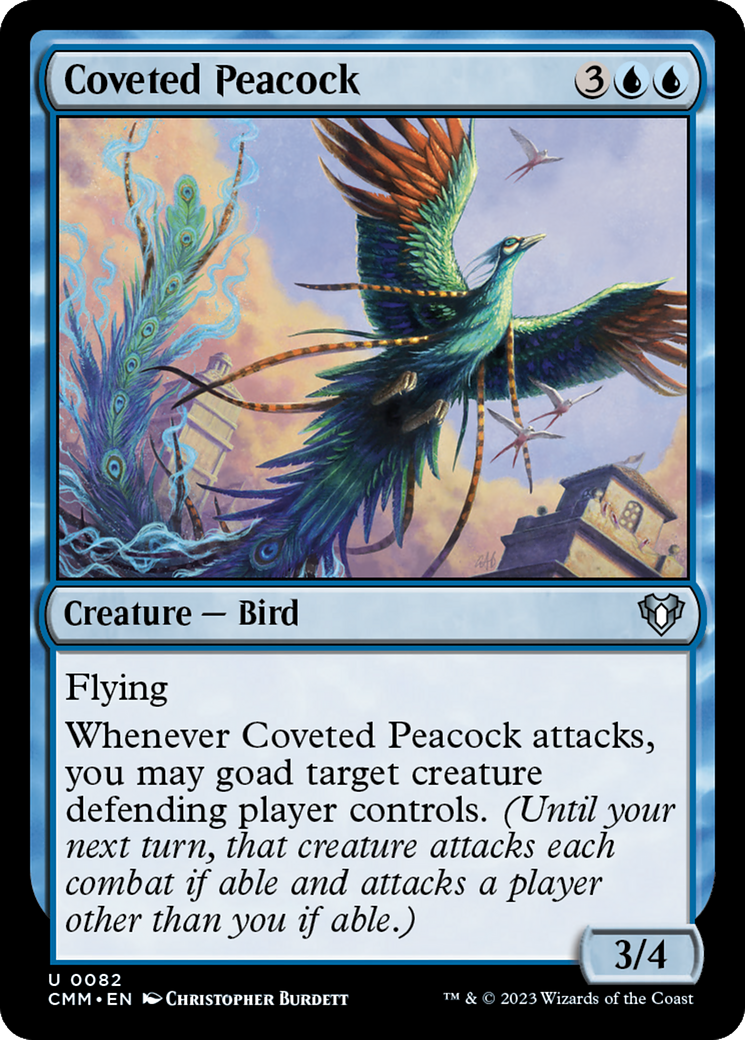 Coveted Peacock [Commander Masters] | Lots Moore NSW