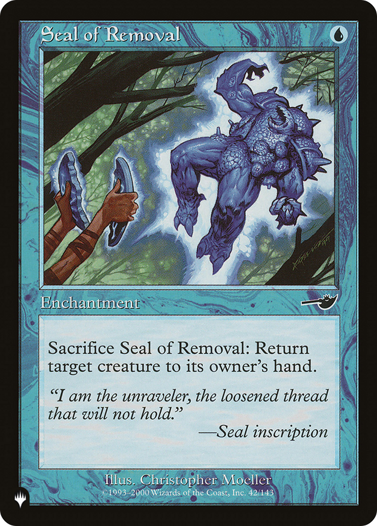 Seal of Removal [The List] | Lots Moore NSW