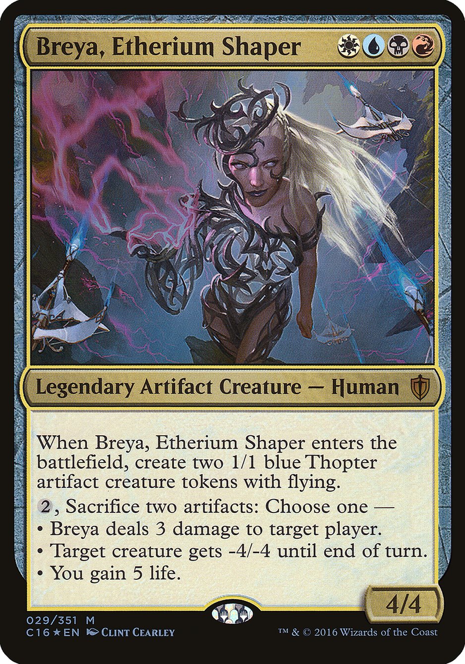 Breya, Etherium Shaper (Oversized) [Commander 2016 Oversized] | Lots Moore NSW