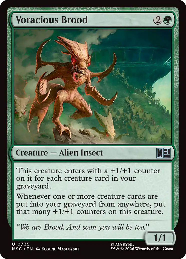 Voracious Brood [Marvel Super Heroes Commander] | Lots Moore NSW