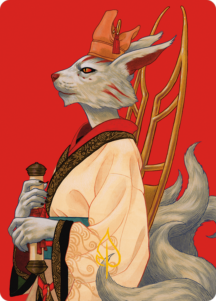 Pearl-Ear, Imperial Advisor Art Card (Gold-Stamped Signature) [Modern Horizons 3 Art Series] | Lots Moore NSW