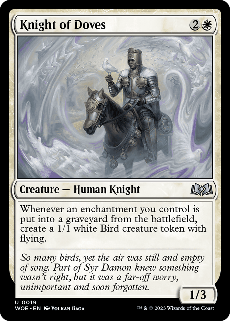 Knight of Doves [Wilds of Eldraine] | Lots Moore NSW