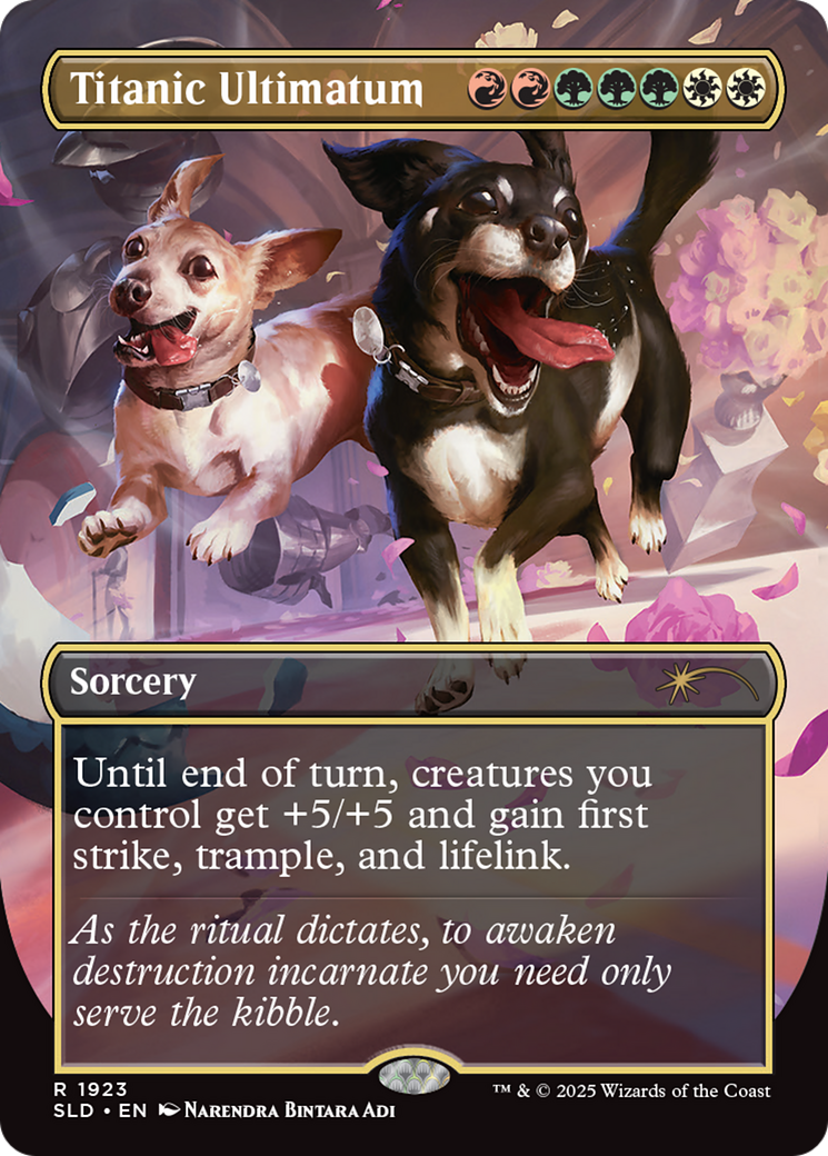 Titanic Ultimatum (1923) (Rainbow Foil) [Secret Lair Drop Series] | Lots Moore NSW