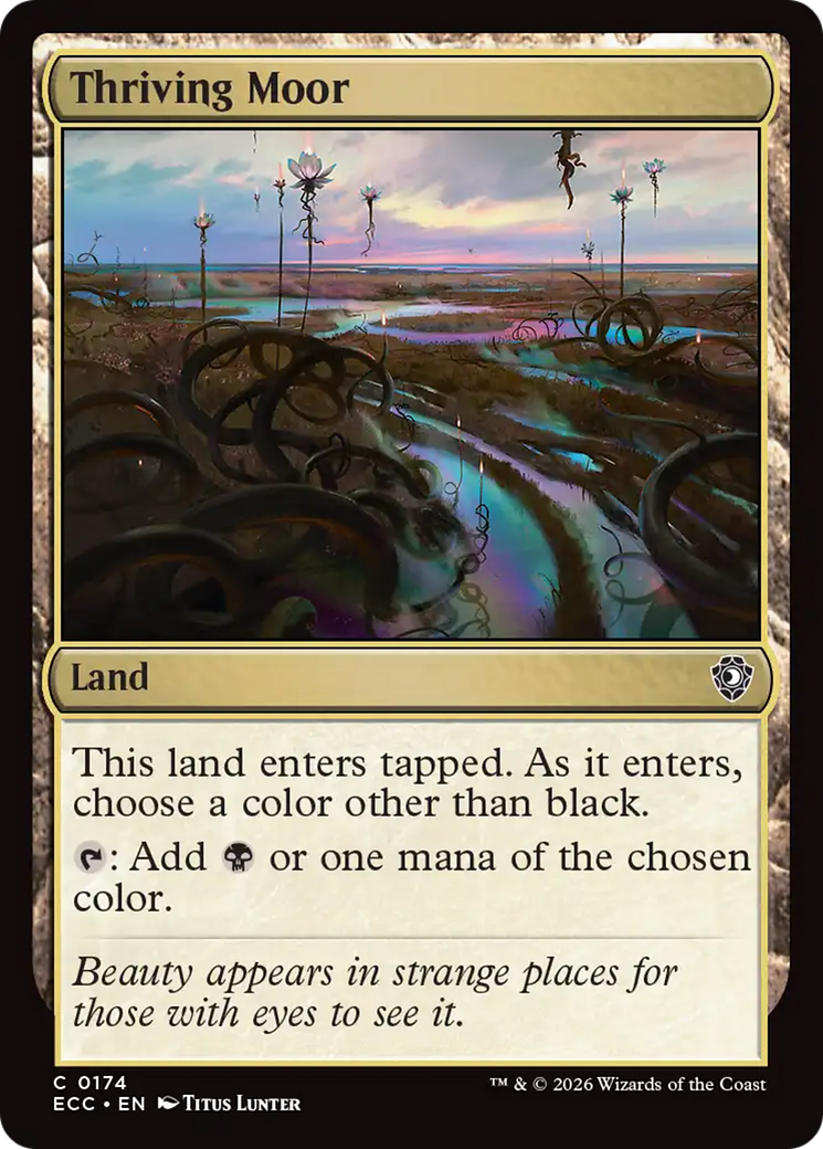 Thriving Moor [Lorwyn Eclipsed Commander] | Lots Moore NSW