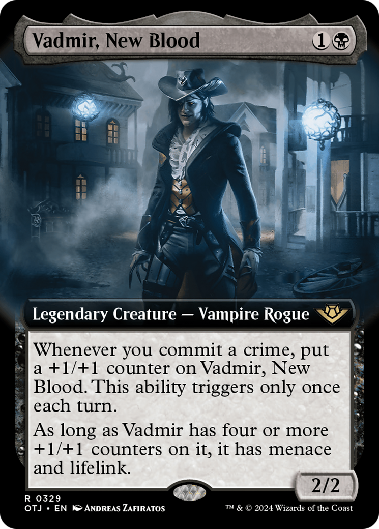 Vadmir, New Blood (Extended Art) [Outlaws of Thunder Junction] | Lots Moore NSW