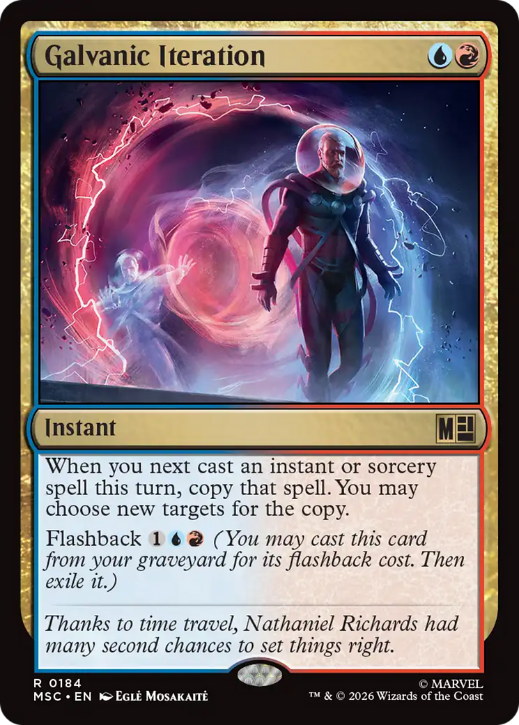 Galvanic Iteration (Surge Foil) [Marvel Super Heroes Commander] | Lots Moore NSW