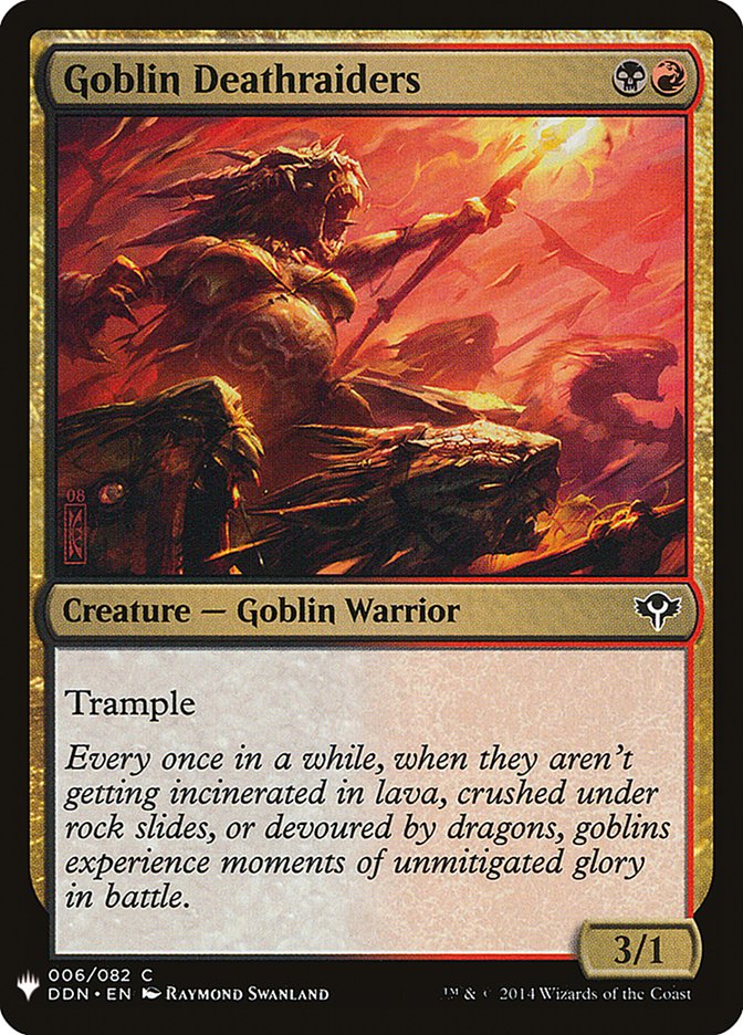 Goblin Deathraiders [Mystery Booster] | Lots Moore NSW