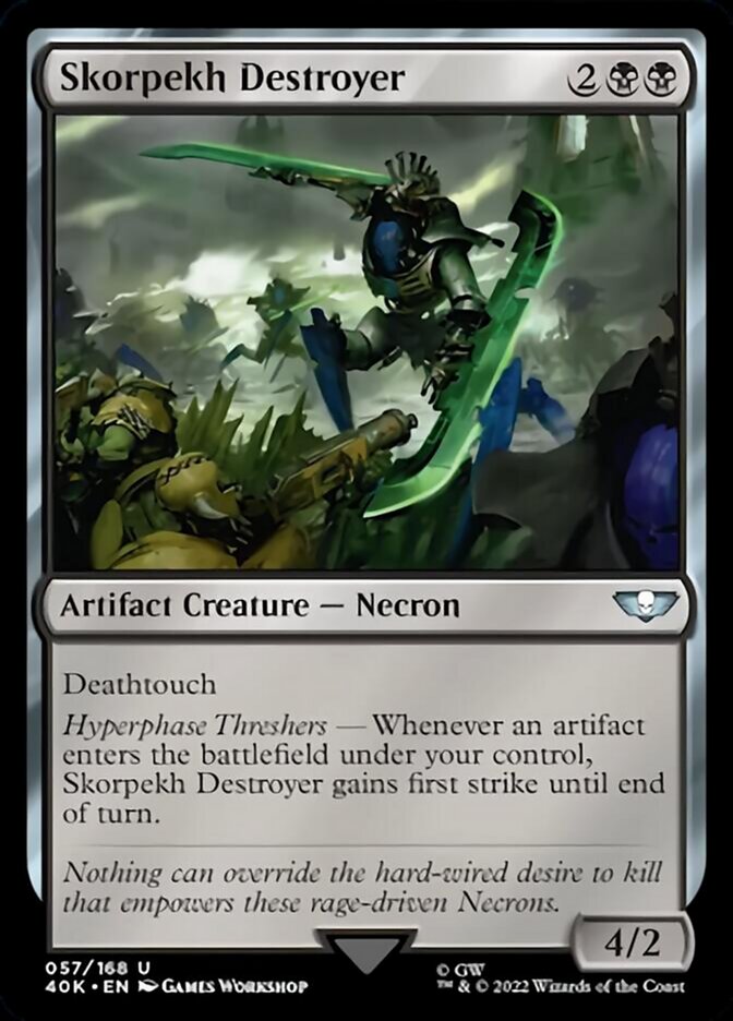 Skorpekh Destroyer (Surge Foil) [Warhammer 40,000] | Lots Moore NSW
