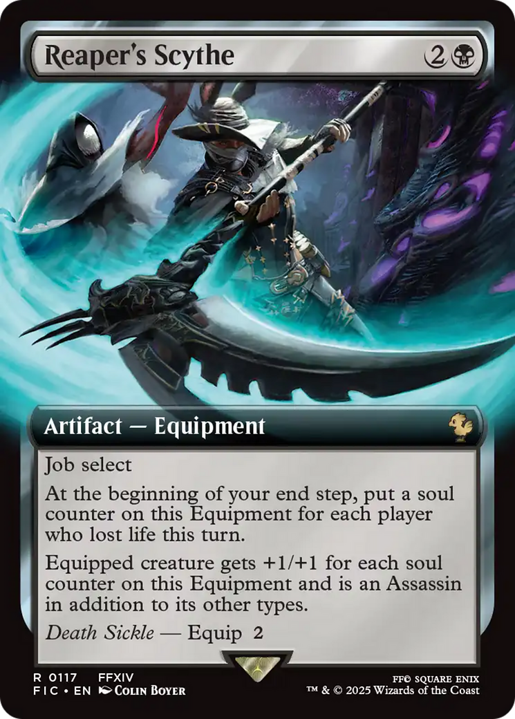 Reaper's Scythe (Extended Art) [FINAL FANTASY Commander] | Lots Moore NSW