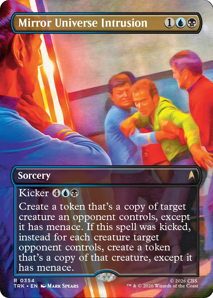 Mirror Universe Intrusion (Borderless) [Star Trek] | Lots Moore NSW