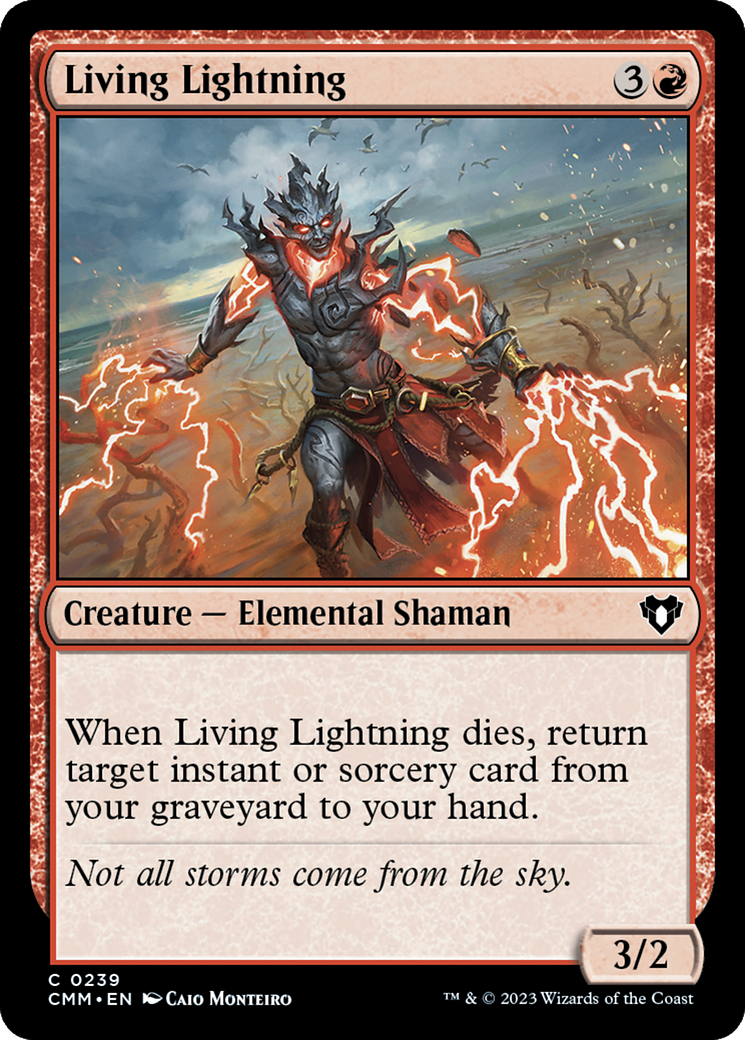 Living Lightning [Commander Masters] | Lots Moore NSW