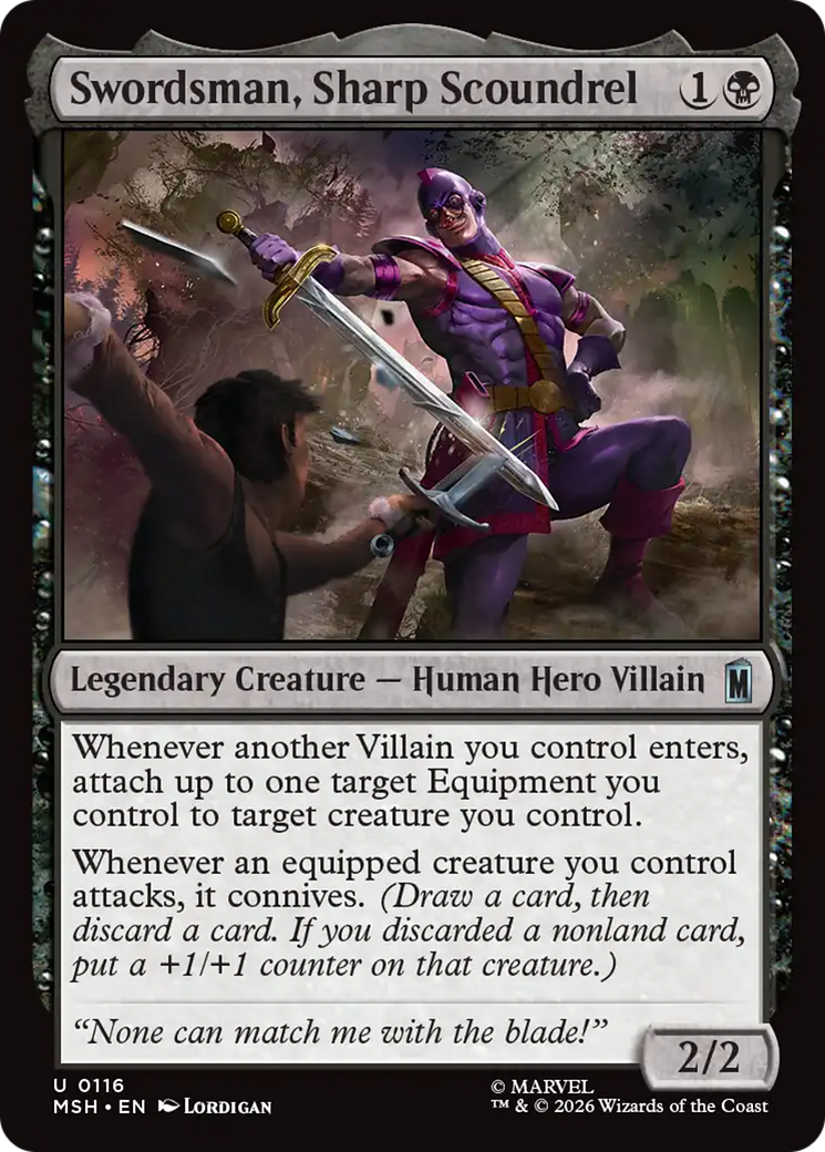 Swordsman, Sharp Scoundrel [Marvel Super Heroes] | Lots Moore NSW