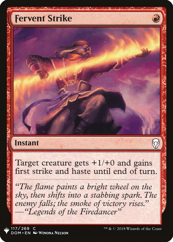 Fervent Strike [Mystery Booster] | Lots Moore NSW