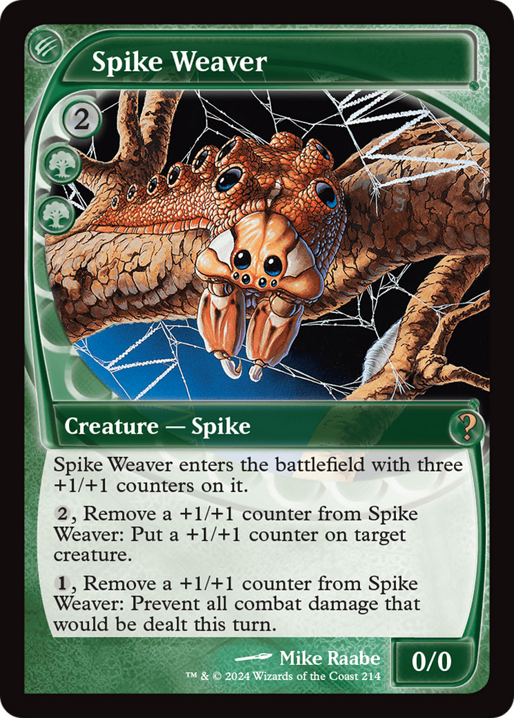 Spike Weaver (Future Sight) [Mystery Booster 2] | Lots Moore NSW