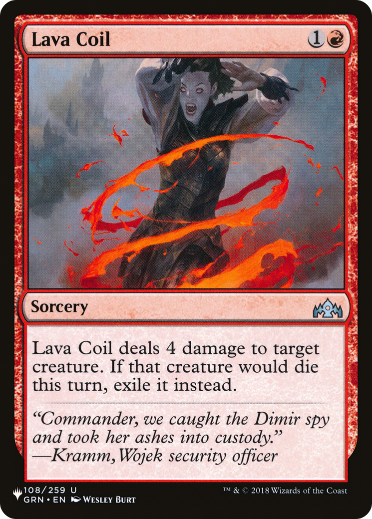 Lava Coil [The List] | Lots Moore NSW