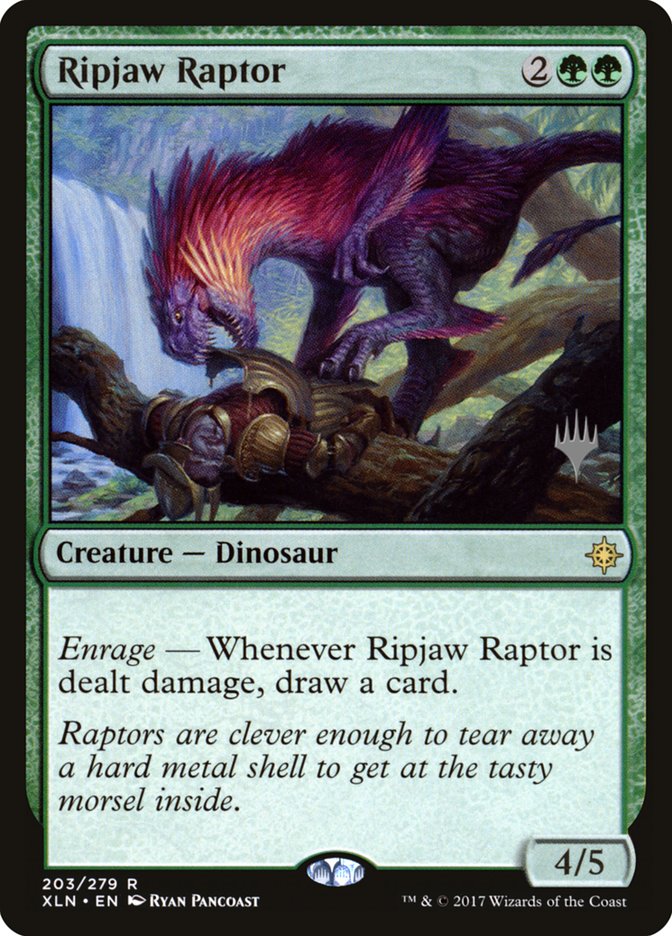Ripjaw Raptor (Promo Pack) [Ixalan Promos] | Lots Moore NSW