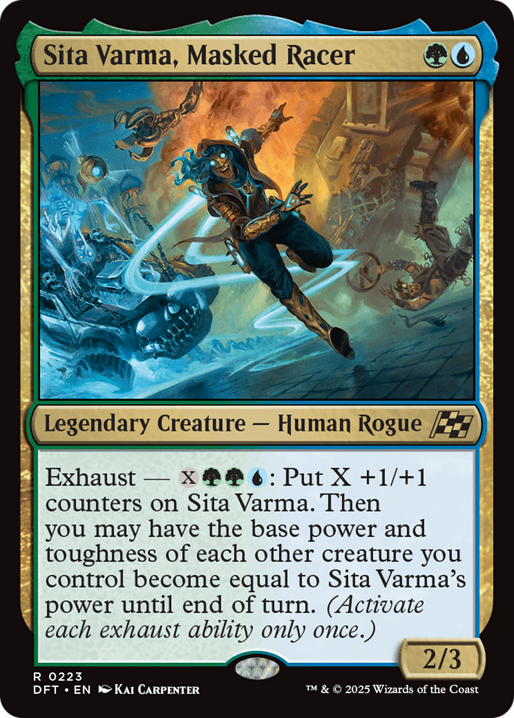 Sita Varma, Masked Racer [Aetherdrift] | Lots Moore NSW