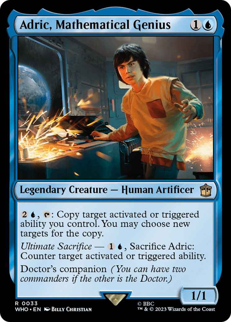 Adric, Mathematical Genius [Doctor Who] | Lots Moore NSW