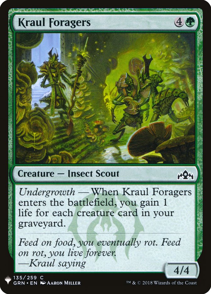 Kraul Foragers [Mystery Booster] | Lots Moore NSW