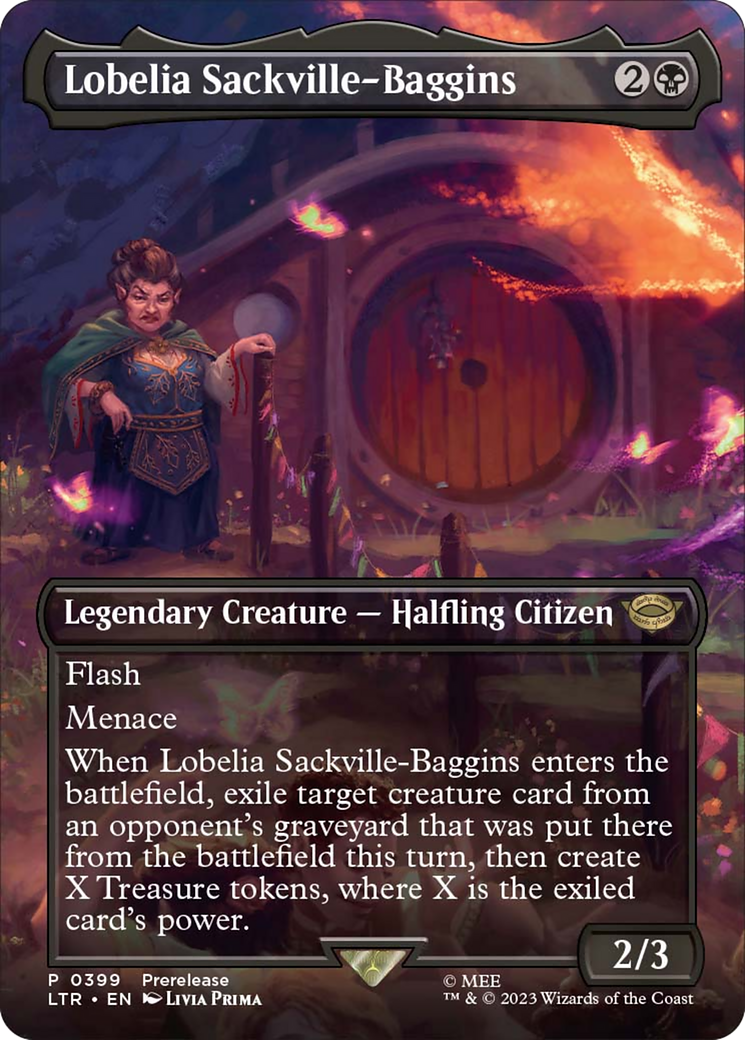 Lobelia Sackville-Baggins (Borderless Alternate Art) [The Lord of the Rings: Tales of Middle-Earth] | Lots Moore NSW