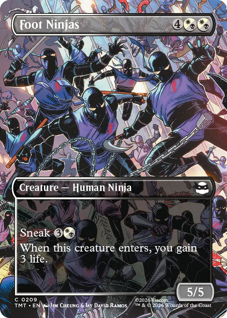 Foot Ninjas (Borderless) [Teenage Mutant Ninja Turtles] | Lots Moore NSW