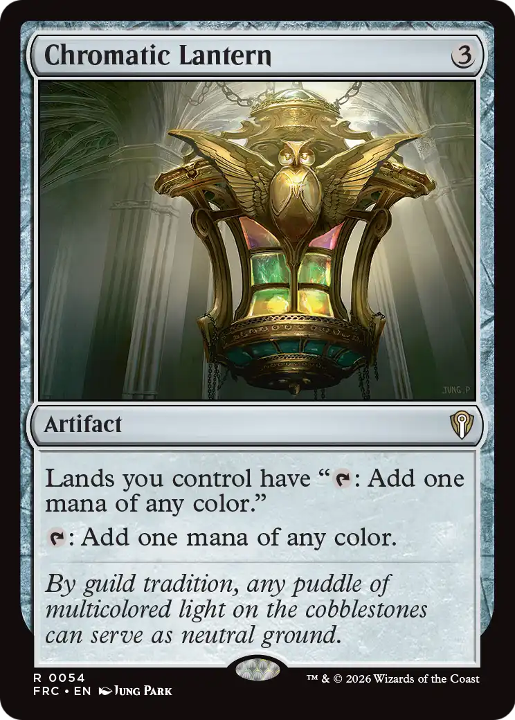 Chromatic Lantern [Reality Fracture Commander] | Lots Moore NSW