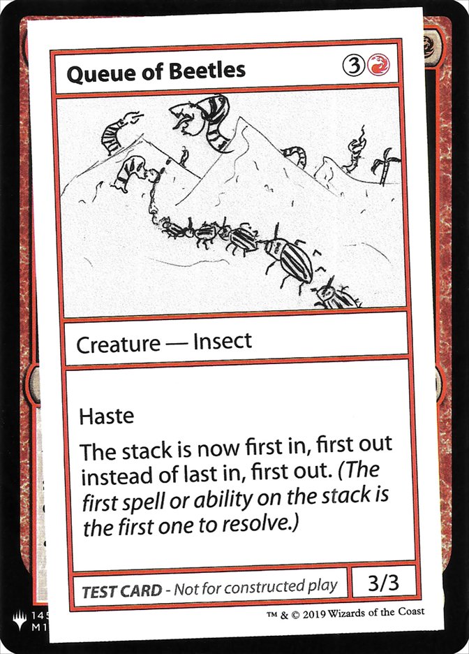 Queue of Beetles [Mystery Booster Playtest Cards] | Lots Moore NSW