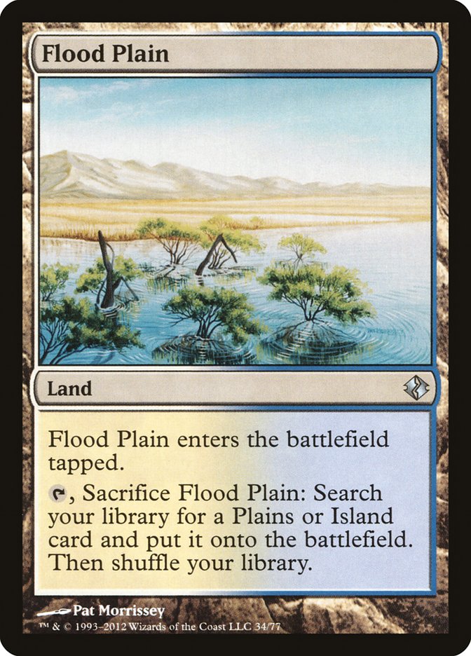 Flood Plain [Duel Decks: Venser vs. Koth] | Lots Moore NSW