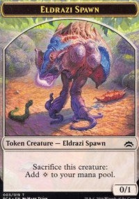 Eldrazi Spawn (003) // Eldrazi Double-Sided Token [Planechase Anthology Tokens] | Lots Moore NSW