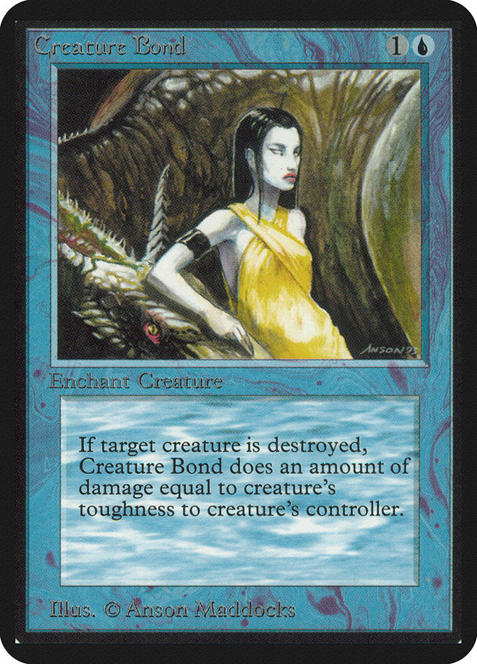 Creature Bond [Alpha Edition] | Lots Moore NSW