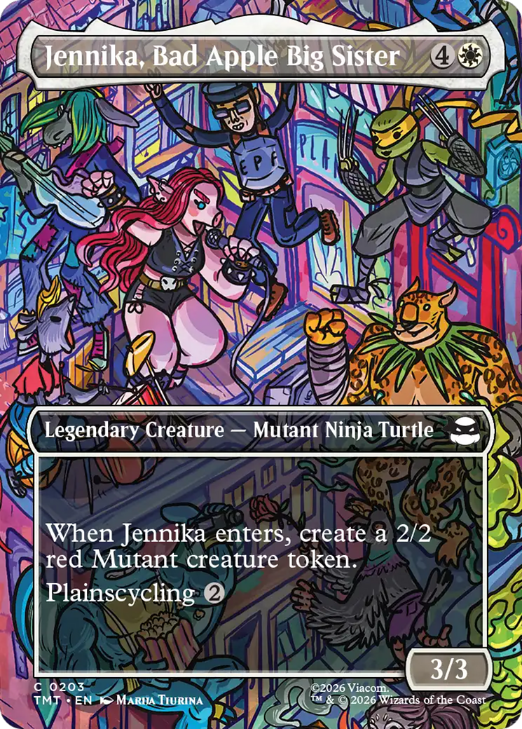 Jennika, Bad Apple Big Sister (Borderless) [Teenage Mutant Ninja Turtles] | Lots Moore NSW
