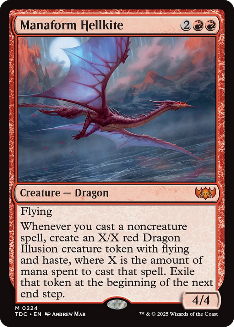 Manaform Hellkite [Tarkir: Dragonstorm Commander] | Lots Moore NSW